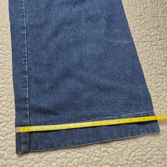 Banana Republic High Waisted Wide Leg Denim Jeans Size 6 - Picture 14 of 14